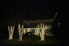 Classic Christmas Holiday Light Installation